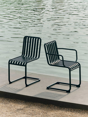HAY Palissade Cantilever tuinstoel Anthracite