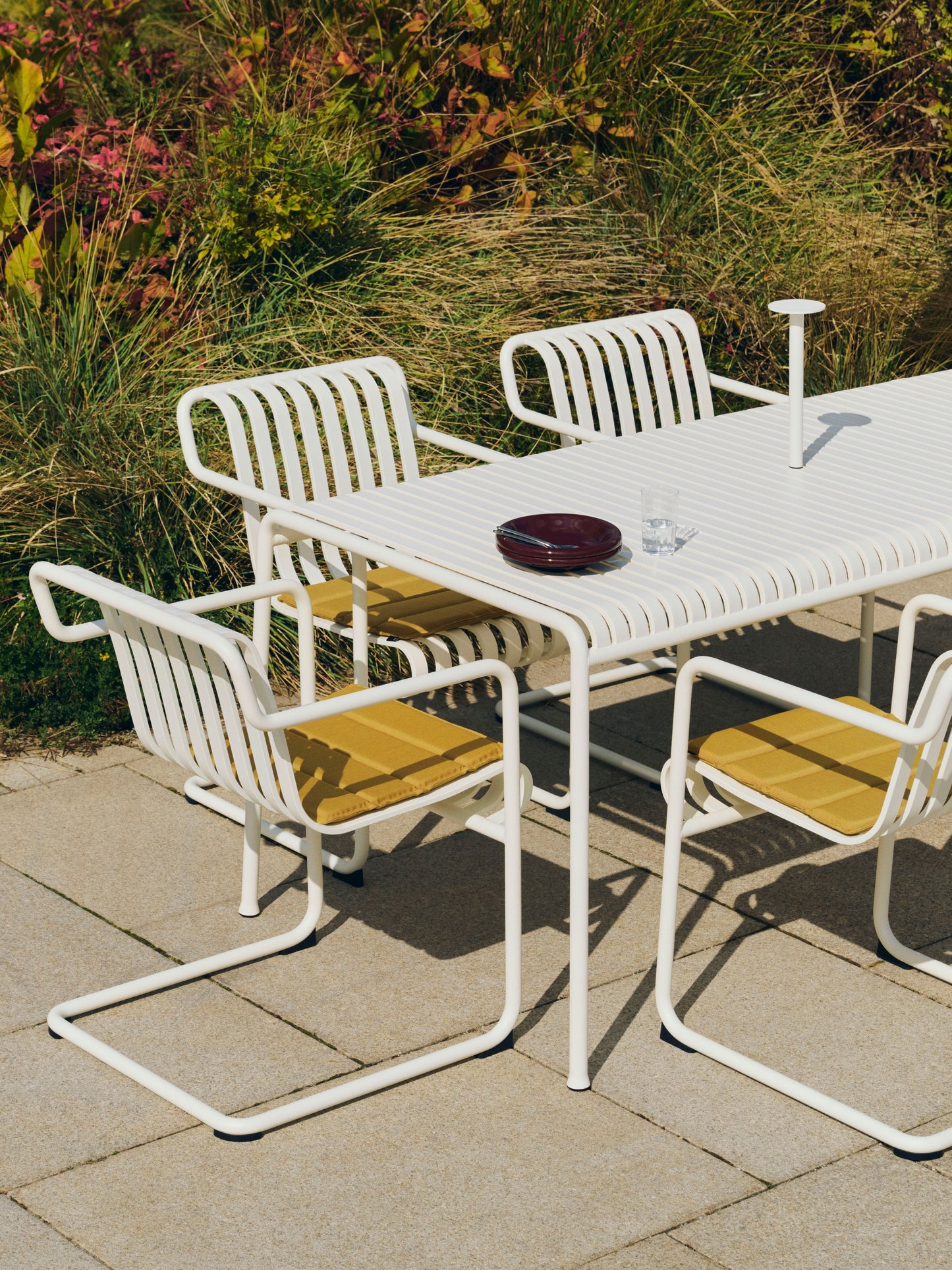 HAY Terrazza zitkussen Bold Stripe Yellow