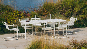 HAY Palissade tuintafel 220x90 cm Cream White