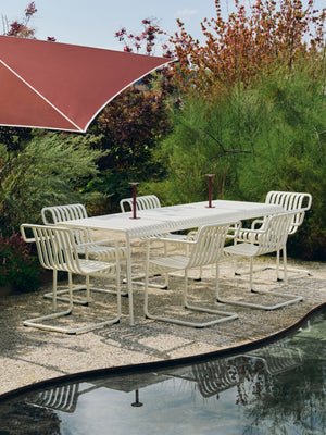 HAY Palissade tuintafel 220x90 cm Cream White