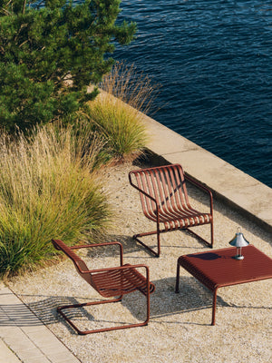 HAY Palissade Cantilever Low loungestoel Anthracite