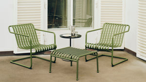 HAY Palissade Cantilever Low loungestoel Olive