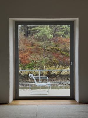 HAY Palissade Cantilever Low loungestoel Sky Grey