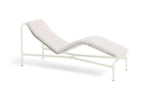 HAY Palissade Soft Quilted kussen voor chaise longue Cream White