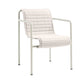 HAY Palissade Quilted kussen voor dining tuinstoel Cream White