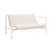 HAY Palissade Quilted kussen voor loungebank Cream White