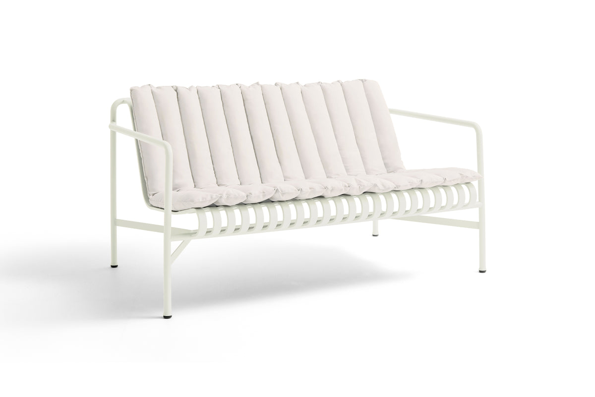 HAY Palissade Soft Quilted kussen voor loungebank Cream White