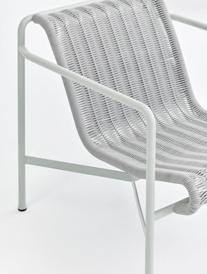 HAY Palissade Cord Dining tuinstoel Iron Red
