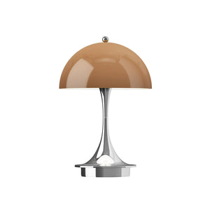 Louis Poulsen Panthella 160 Portable tafellamp Brown Opal Chrome