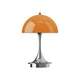 Louis Poulsen Panthella 160 Portable tafellamp Orange Opal Chrome