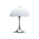 Louis Poulsen Panthella 250 Portable tafellamp Chrome Blue Grey Opal