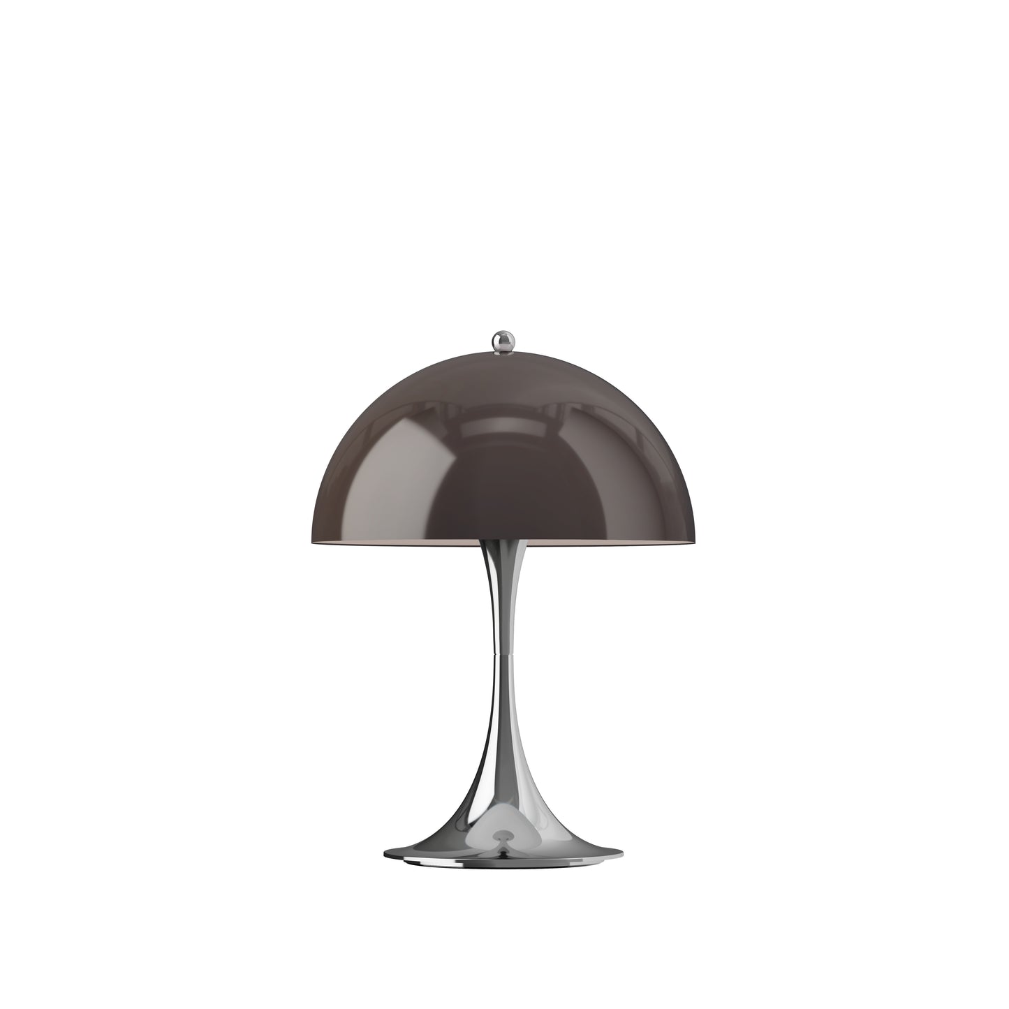 Louis Poulsen Panthella 250 Portable tafellamp Brown Opal Chrome