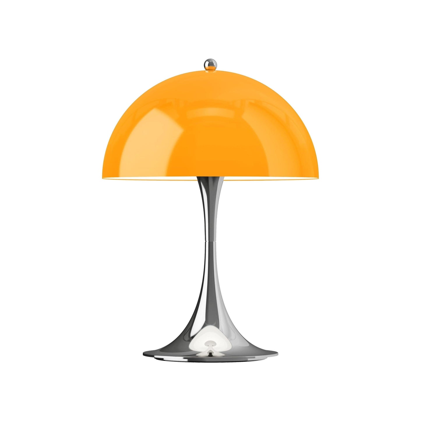 Louis Poulsen Panthella 250 Portable tafellamp Orange Opal Chrome