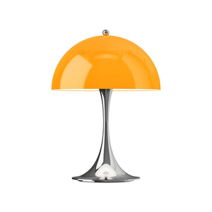 Louis Poulsen Panthella 250 Portable tafellamp Orange Opal Chrome
