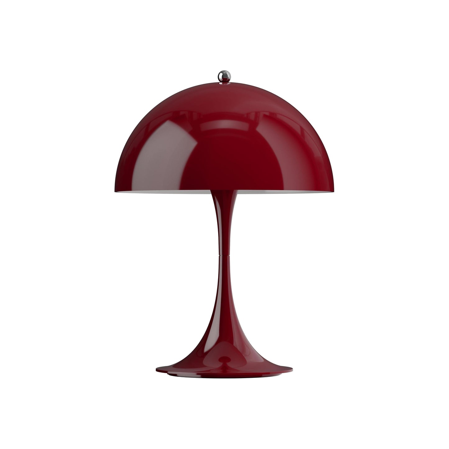 Louis Poulsen Panthella 250 Portable tafellamp Burgundy Opaque