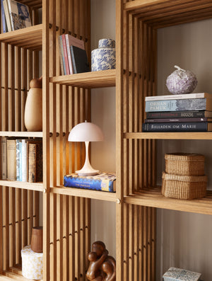 Louis Poulsen Panthella 160 Portable tafellamp Burgundy