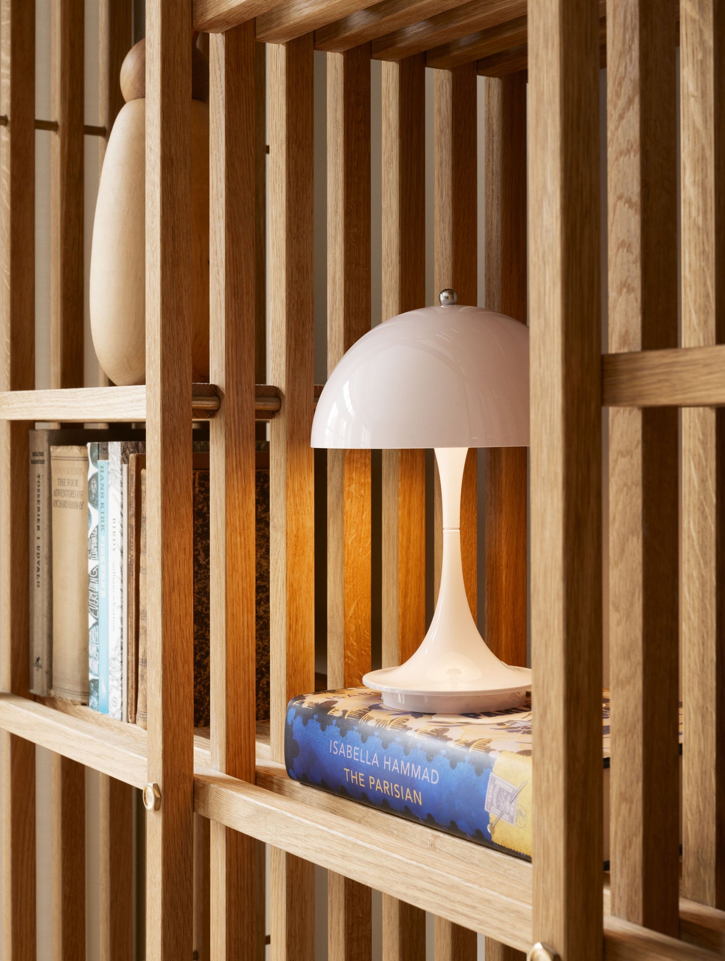 Louis Poulsen Panthella 160 Portable tafellamp Yellow Opaque