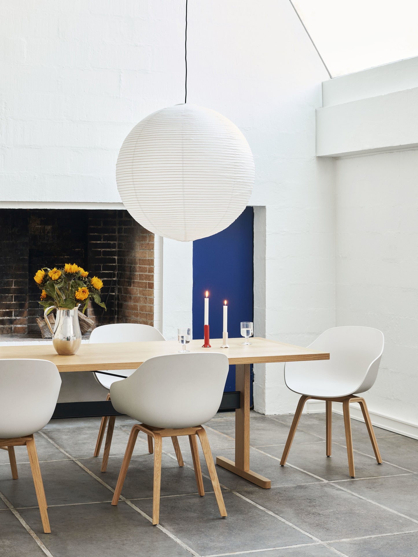 HAY Paper Shade hanglamp Ø80 cm Classic White