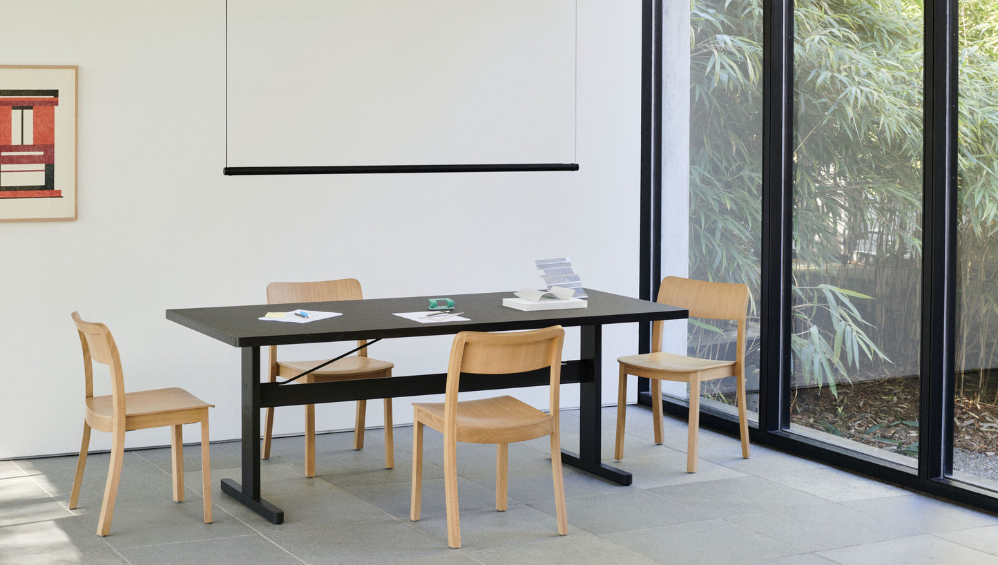 HAY Passerelle eettafel 200x90 cm black