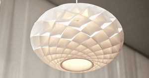 Louis Poulsen Patera Oval hanglamp White