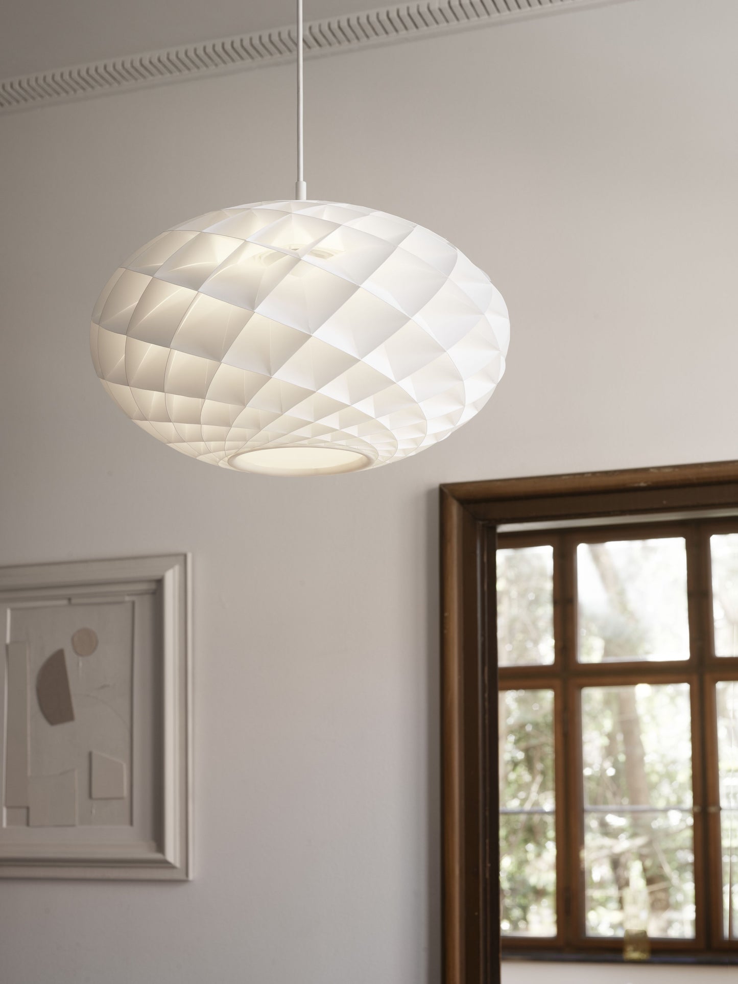 Louis Poulsen Patera Oval hanglamp White