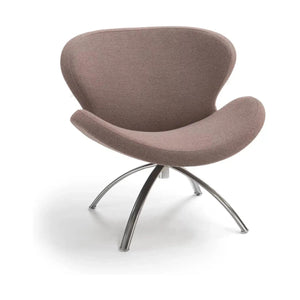 Bree's New World Peggy fauteuil verchroomd Alto 70