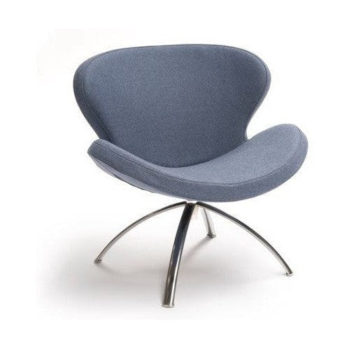 Bree's New World Peggy fauteuil verchroomd Ploegwool 29