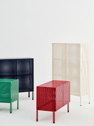 HAY Perforated kast medium Steel Blue