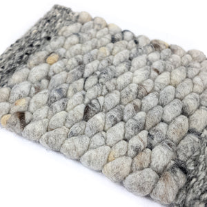 HelloCarpet Eden vloerkleed 170x240 cm Kiezelgrijs