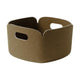 Muuto Restore opbergmand 28x28 cm Brown Green