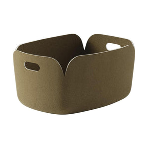 Muuto Restore opbergmand 48x35 cm Brown Green
