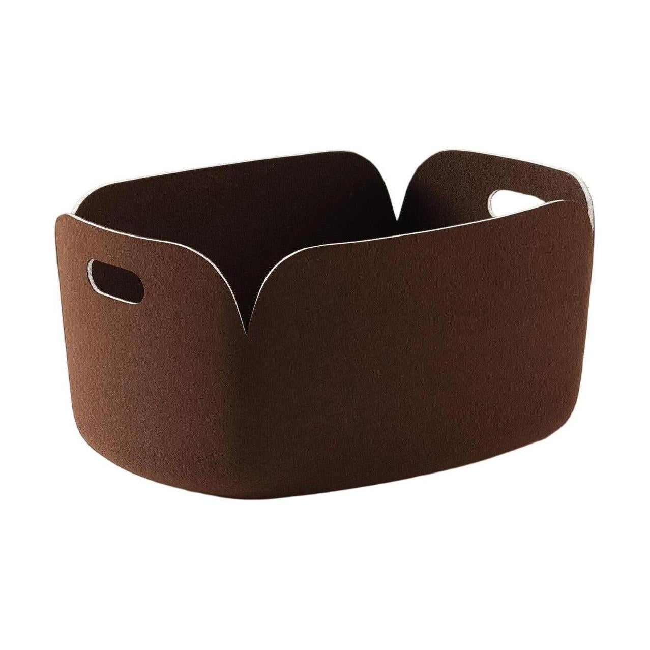 Muuto Restore opbergmand 48x35 cm Dark Brown