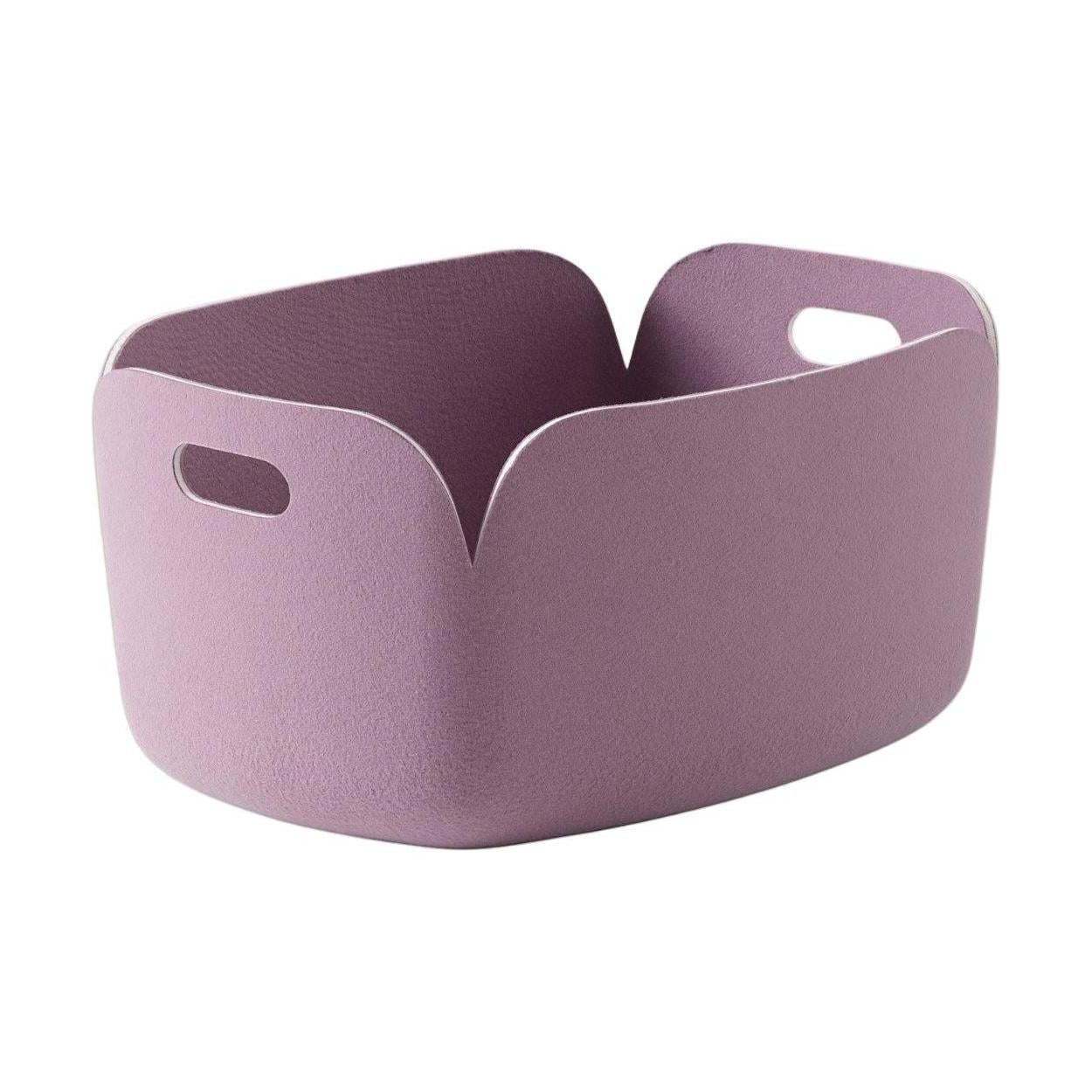 Muuto Restore opbergmand 48x35 cm Dusty Lilac