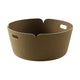 Muuto Restore Round opbergmand Brown Green