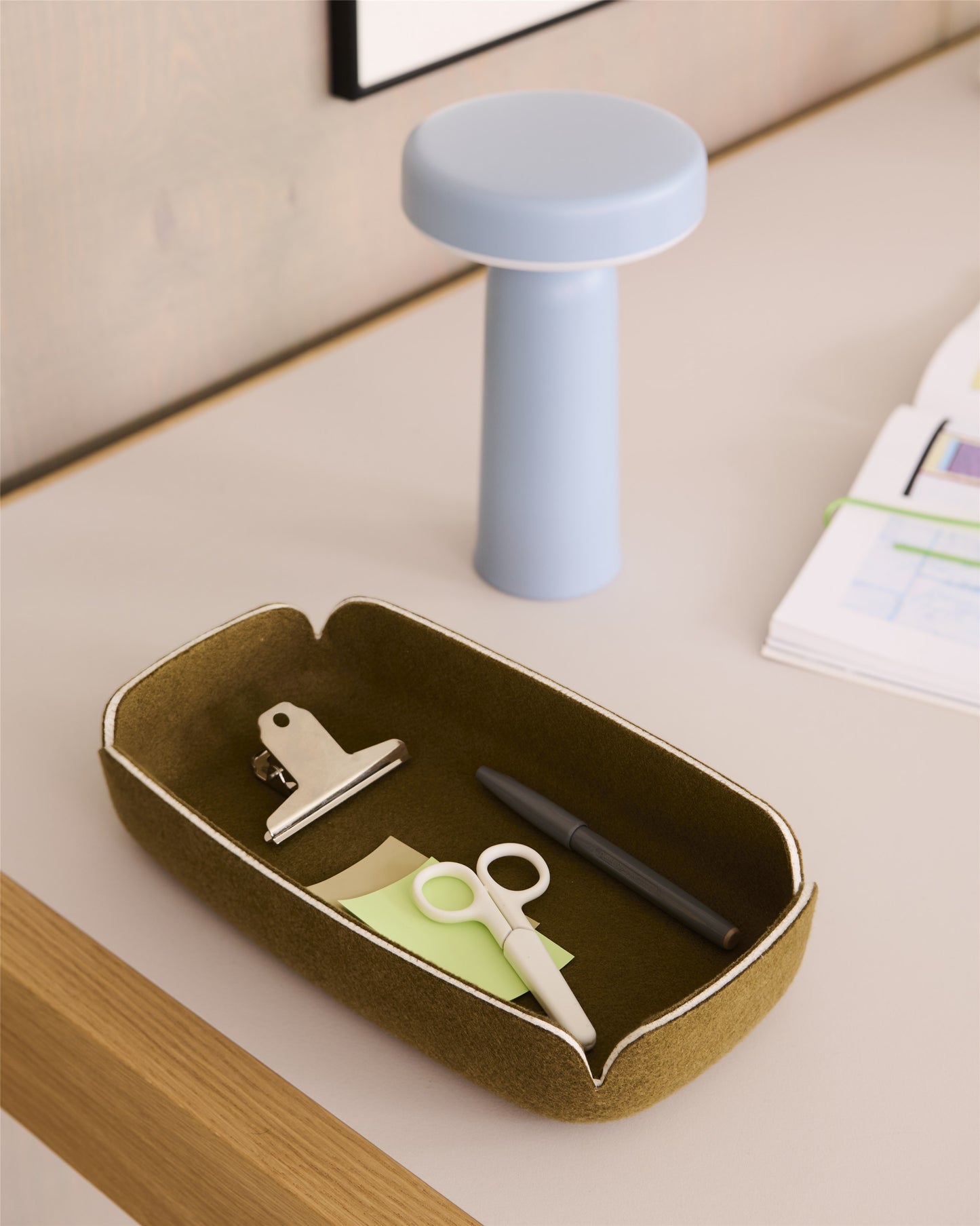 Muuto Restore Tray opbergmand 28x15,5 cm Light Blue