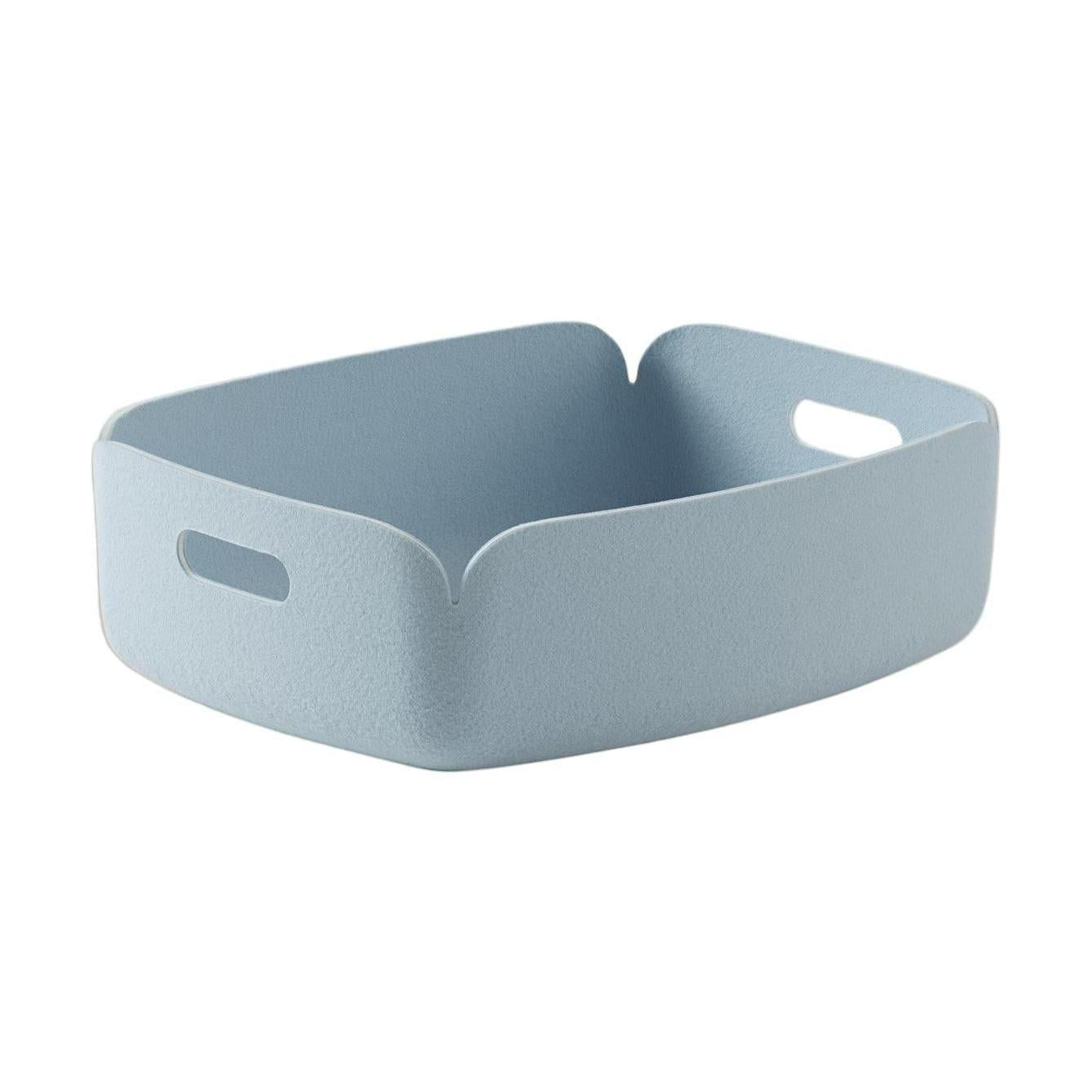 Muuto Restore Tray opbergmand 40x31 cm Light Blue