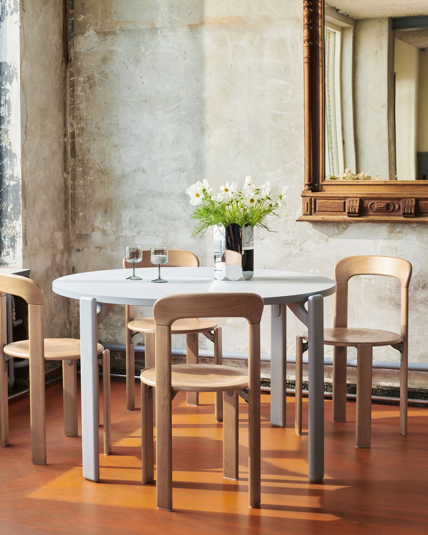 HAY Rey eettafel Ø128 cm Beech