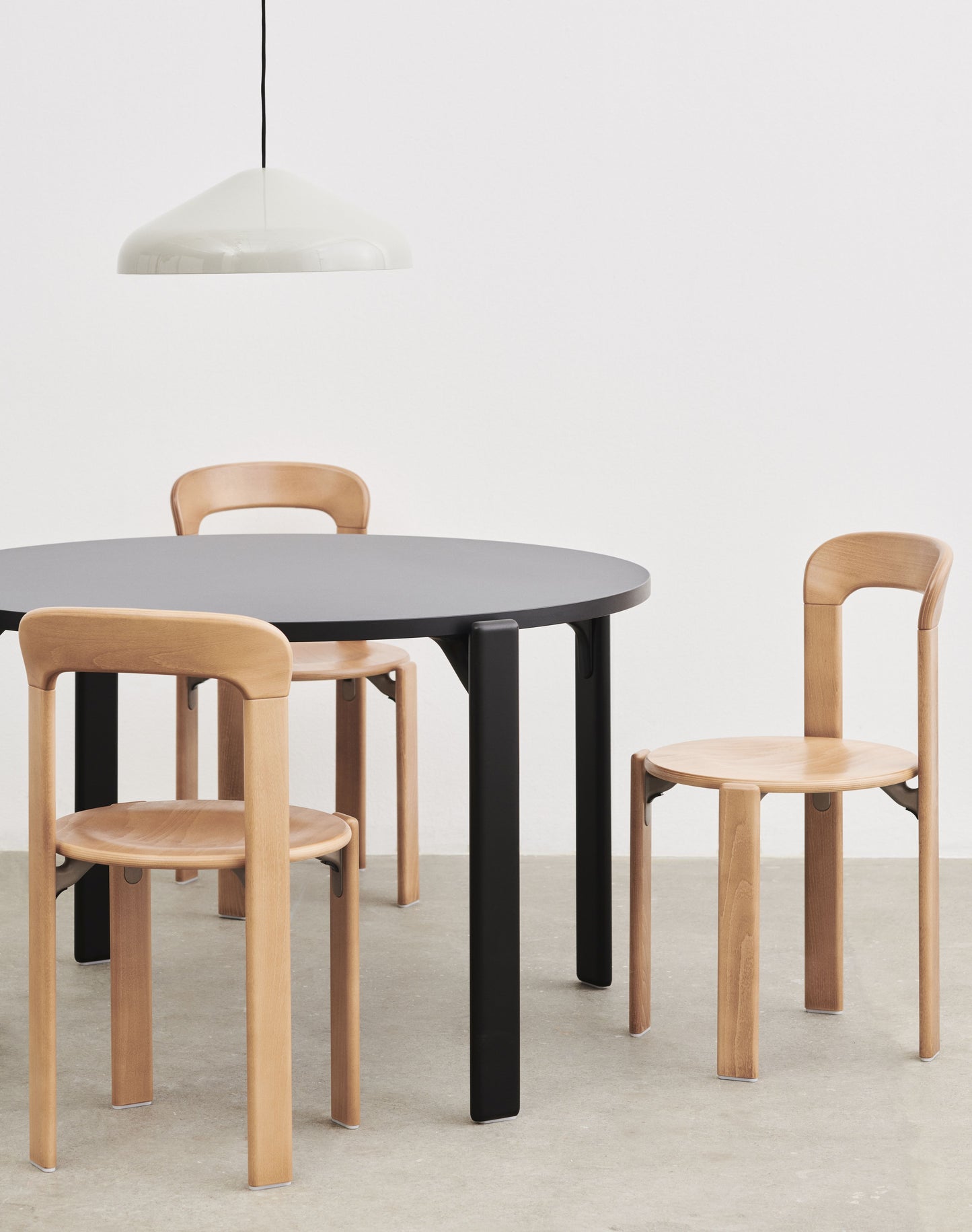 HAY Rey eettafel Ø128 cm Beech