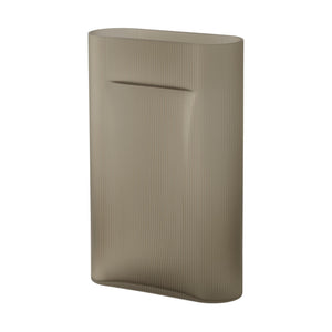Muuto Ridge Vaas h48,5 taupe frosted glass