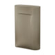 Muuto Ridge Vaas h48,5 taupe frosted glass