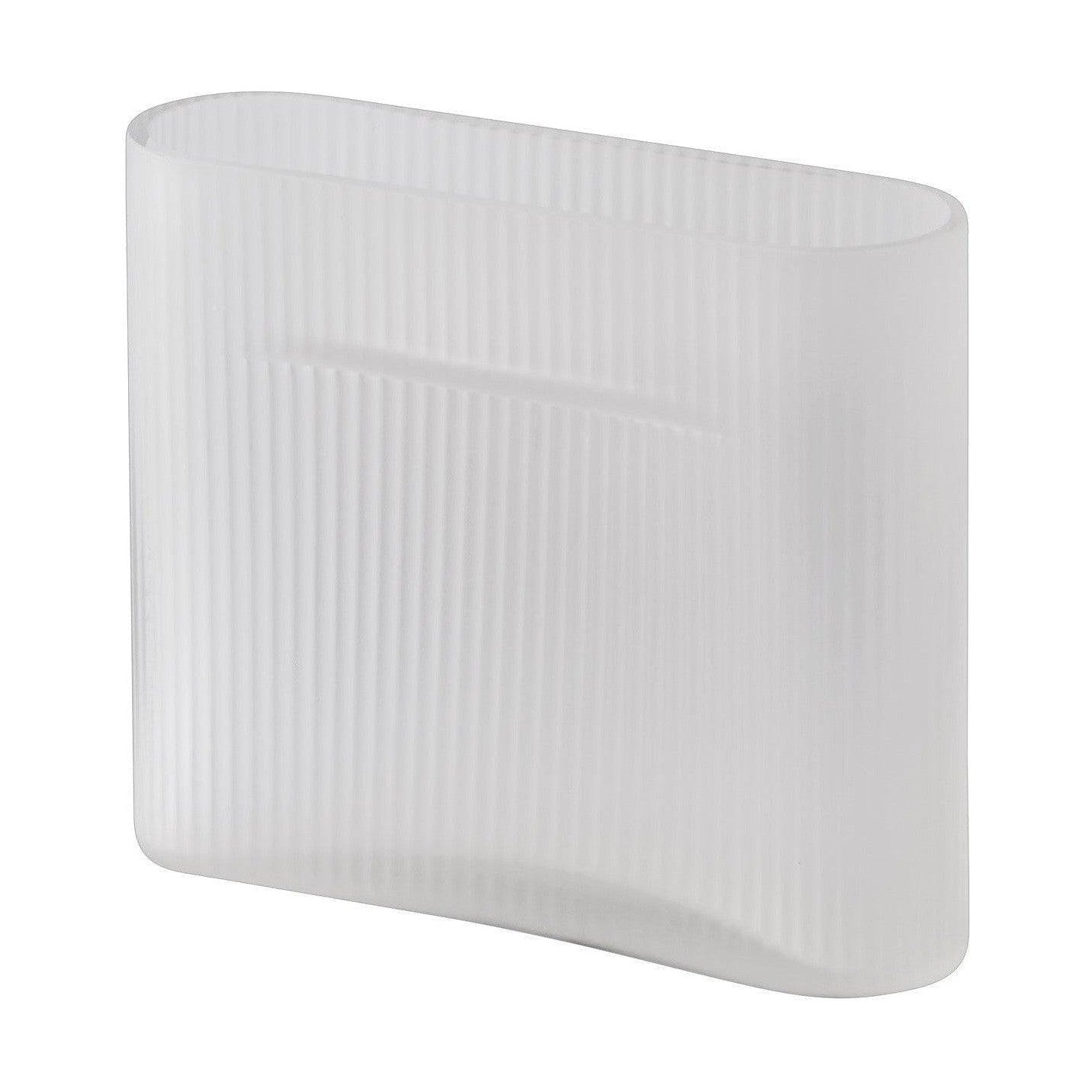 Muuto Ridge Vaas h16,5 wit frosted glass