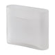 Muuto Ridge Vaas h16,5 wit frosted glass