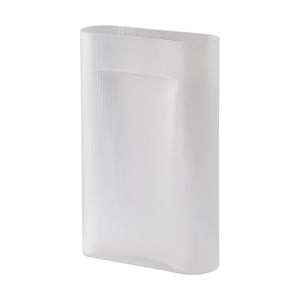 Muuto Ridge Vaas h48,5 wit frosted glass