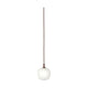 Muuto Rime hanglamp Ø12 cm Deep Red
