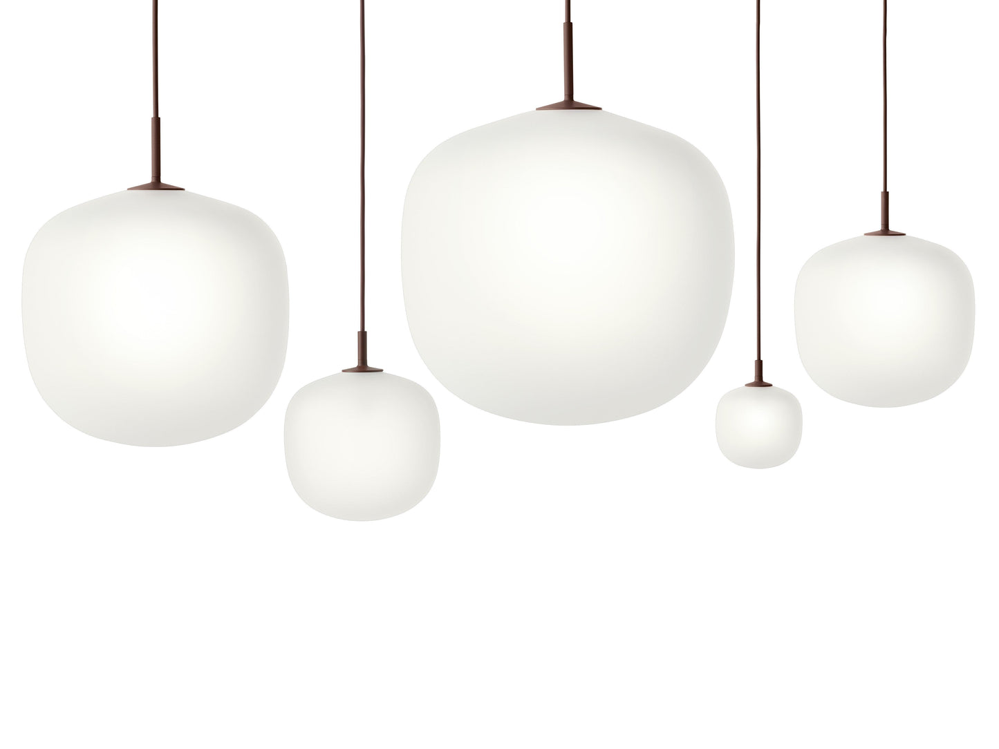 Muuto Rime hanglamp Ø18 cm Deep Red
