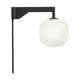 Muuto Rime wandlamp Black