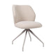 HelloChair HC21 Rivi eetkamerstoel Lake Linen spinpoot beige
