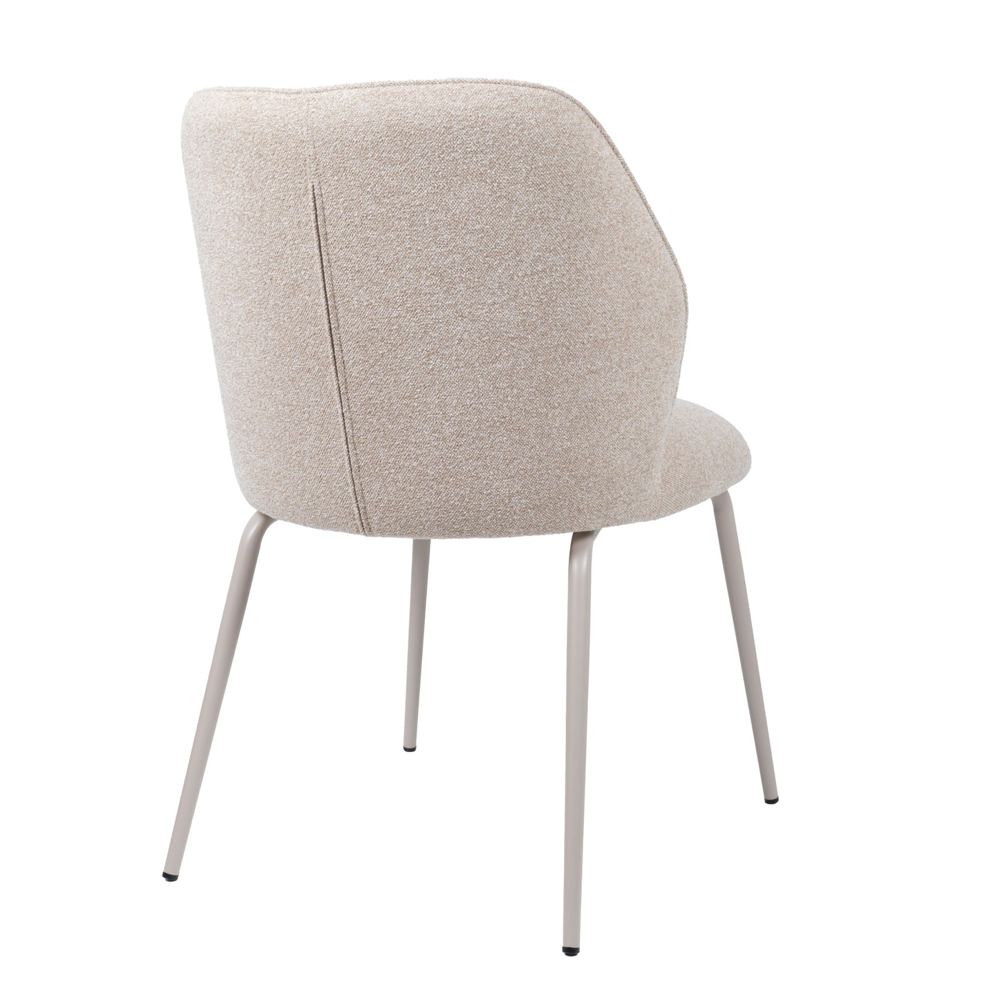 HelloChair HC21 Rivi eetkamerstoel Lake Linen vierpoot beige