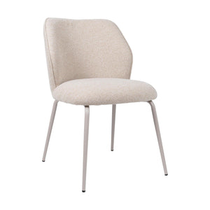HelloChair HC21 Rivi eetkamerstoel Lake Linen vierpoot beige