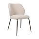 HelloChair HC21 Rivi eetkamerstoel Lake Linen vierpoot anodic brown